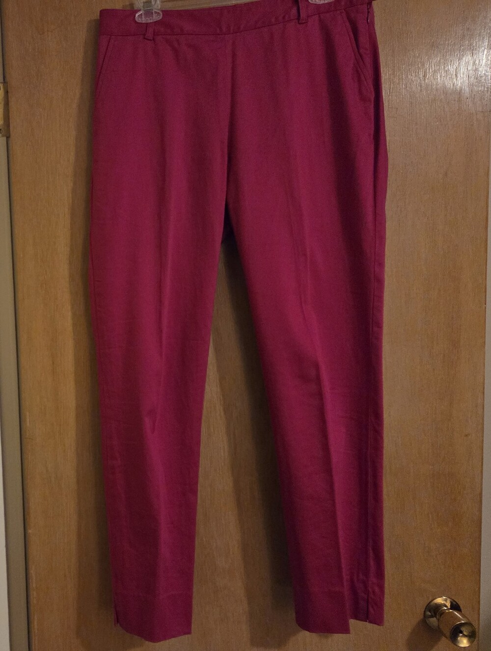Ralph Lauren Fuchsia Straight Leg Pants